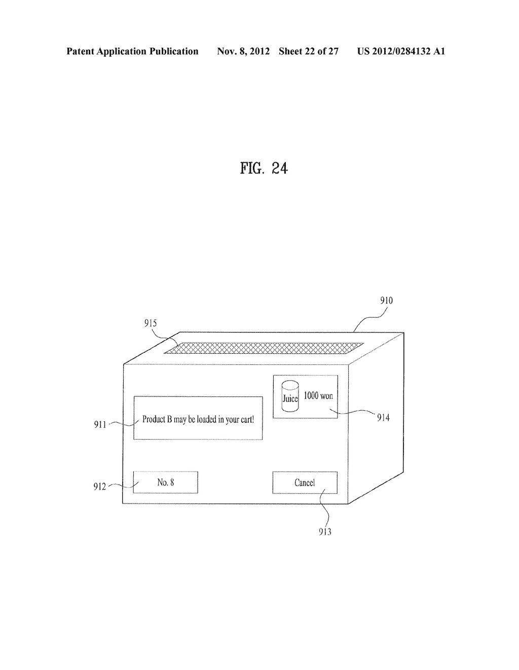 DISPLAY DEVICE ATTACHABLE TO SHOPPING CARTS, SHOPPING CART, AND DIGITAL     SIGNAGE DISPLAY - diagram, schematic, and image 23