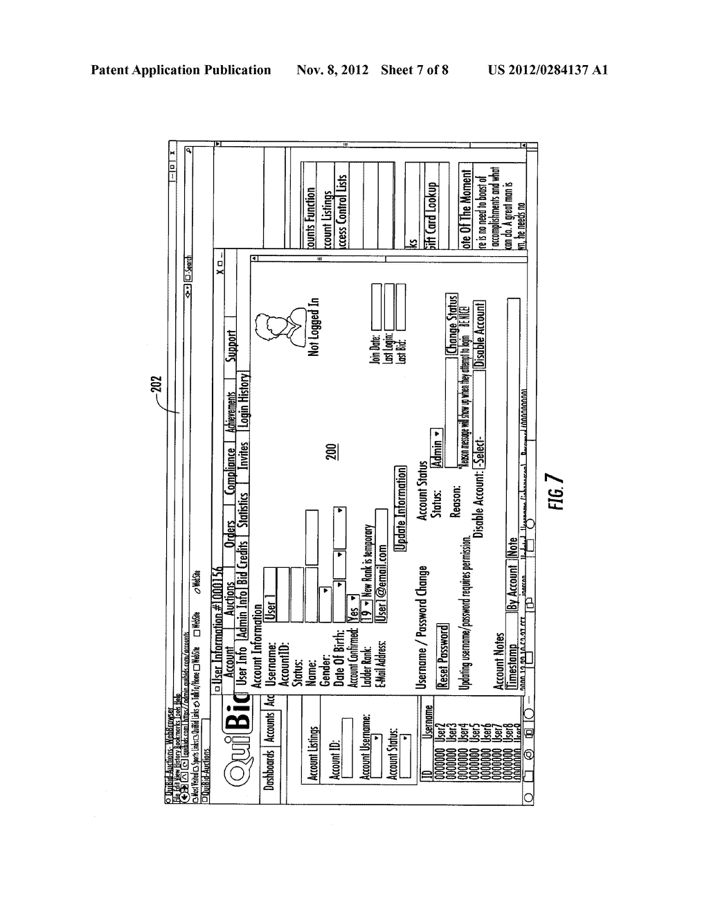 Method and System for Reducing Short-Term Participation in Auctions - diagram, schematic, and image 08