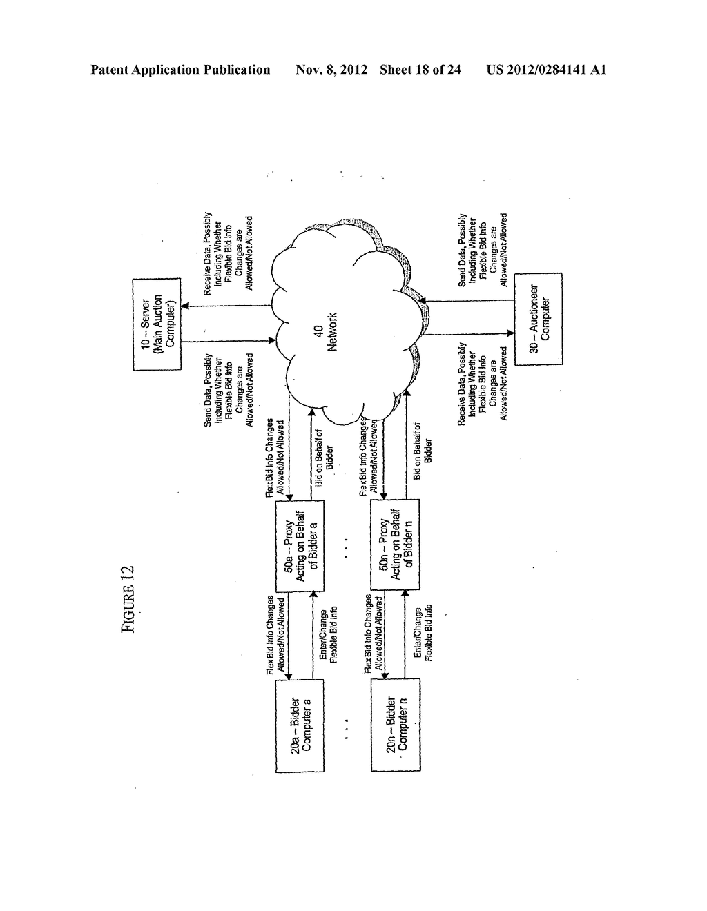 SYSTEM AND METHOD FOR A HYBRID CLOCK AND PROXY AUCTION - diagram, schematic, and image 19