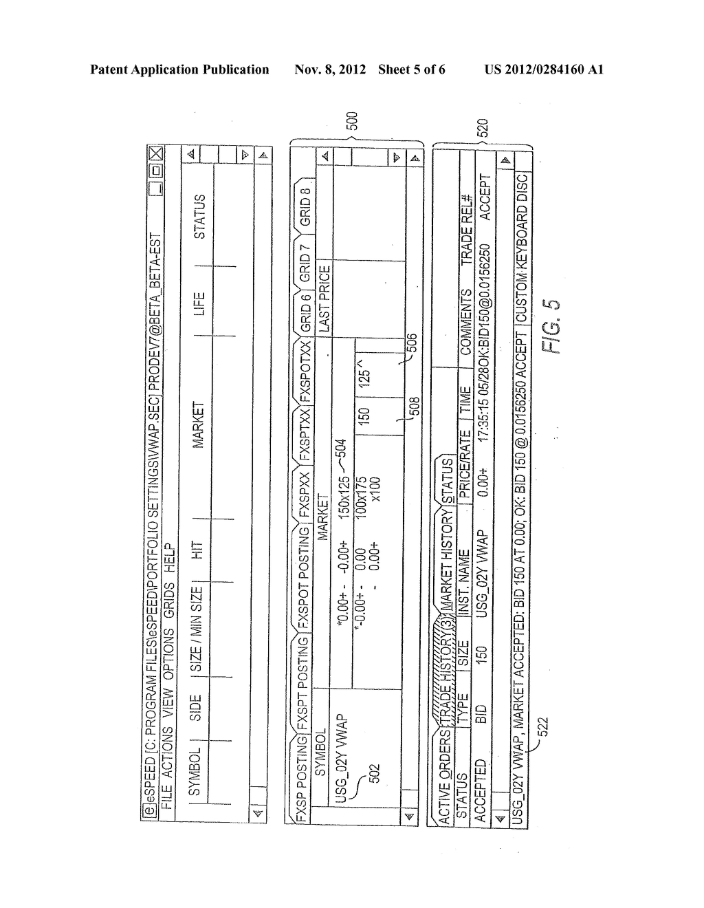 SYSTEMS AND METHODS FOR PROVIDING VOLUME-WEIGHTED AVERAGE PRICE AUCTION     TRADING - diagram, schematic, and image 06