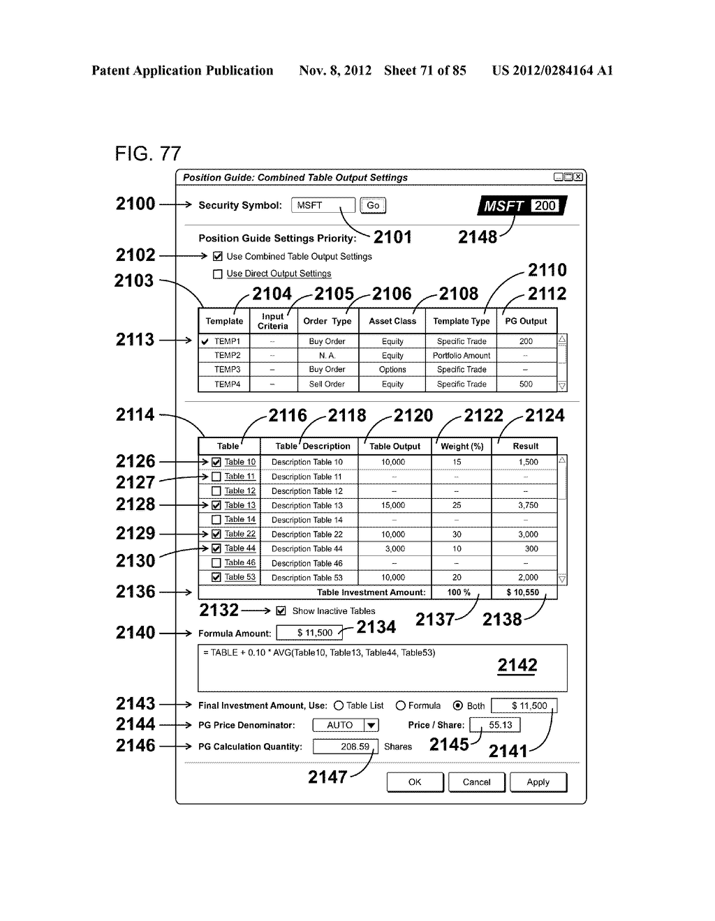 Method of buying or selling items and a user interface to facilitate the     same - diagram, schematic, and image 72