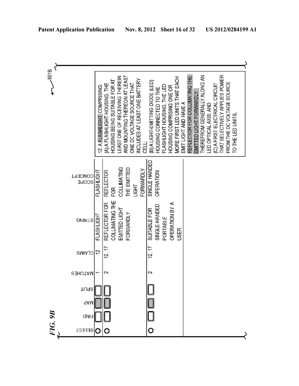 APPARATUS AND METHOD FOR AUTOMATED AND ASSISTED PATENT CLAIM MAPPING AND     EXPENSE PLANNING - diagram, schematic, and image 17