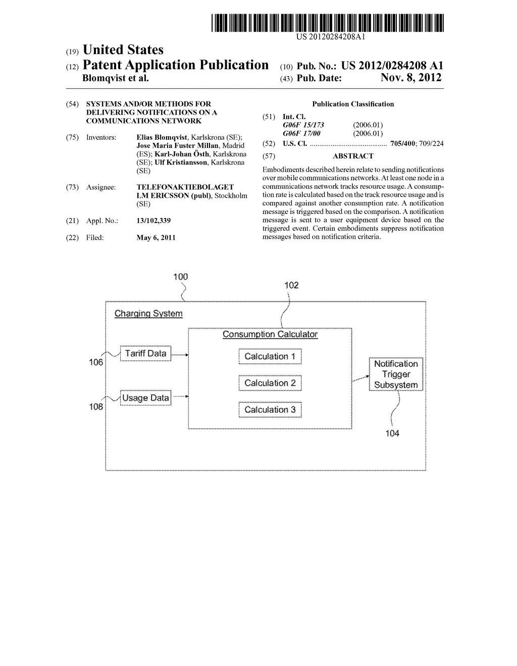 Systems and/or Methods For Delivering Notifications On A Communications     Network - diagram, schematic, and image 01