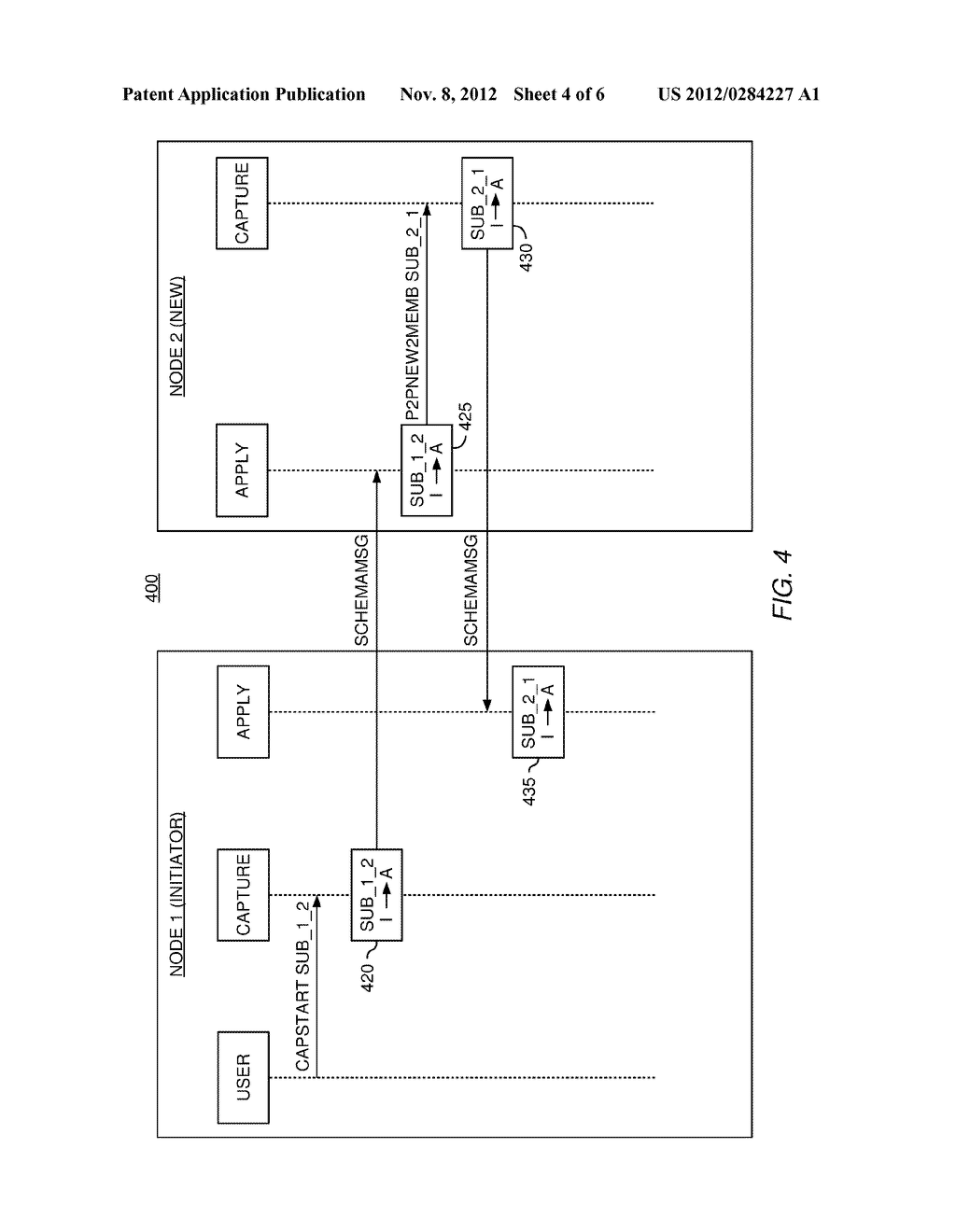 INITIALIZATION PROTOCOL FOR A PEER-TO-PEER REPLICATION ENVIRONMENT - diagram, schematic, and image 05