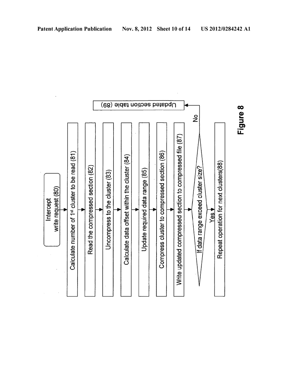 SYSTEMS AND METHODS FOR COMPRESSING FILES FOR STORAGE AND OPERATION ON     COMPRESSED FILES - diagram, schematic, and image 11