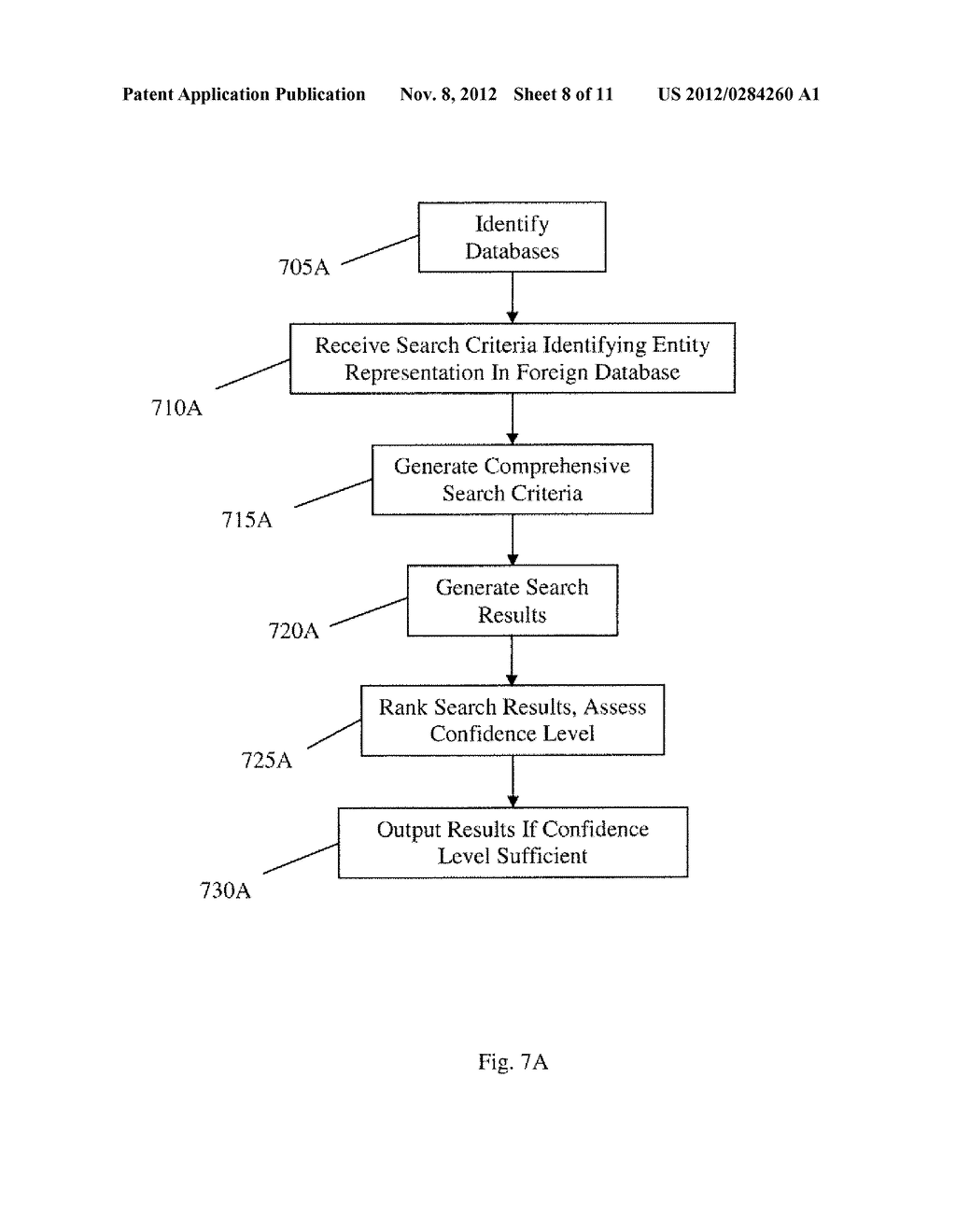 STATISTICAL MEASURE AND CALIBRATION OF INTERNALLY INCONSISTENT SEARCH     CRITERIA WHERE ONE OR BOTH OF THE SEARCH CRITERIA AND DATABASE IS     INCOMPLETE - diagram, schematic, and image 09