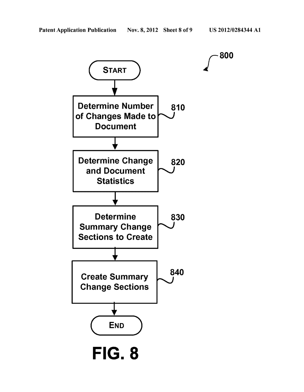 CHANGES TO DOCUMENTS ARE AUTOMATICALLY SUMMARIZED IN ELECTRONIC MESSAGES - diagram, schematic, and image 09