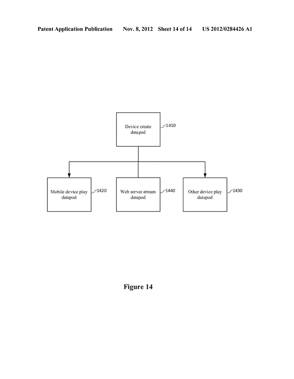 METHOD AND SYSTEM FOR PLAYING A DATAPOD THAT CONSISTS OF SYNCHRONIZED,     ASSOCIATED MEDIA AND DATA - diagram, schematic, and image 15