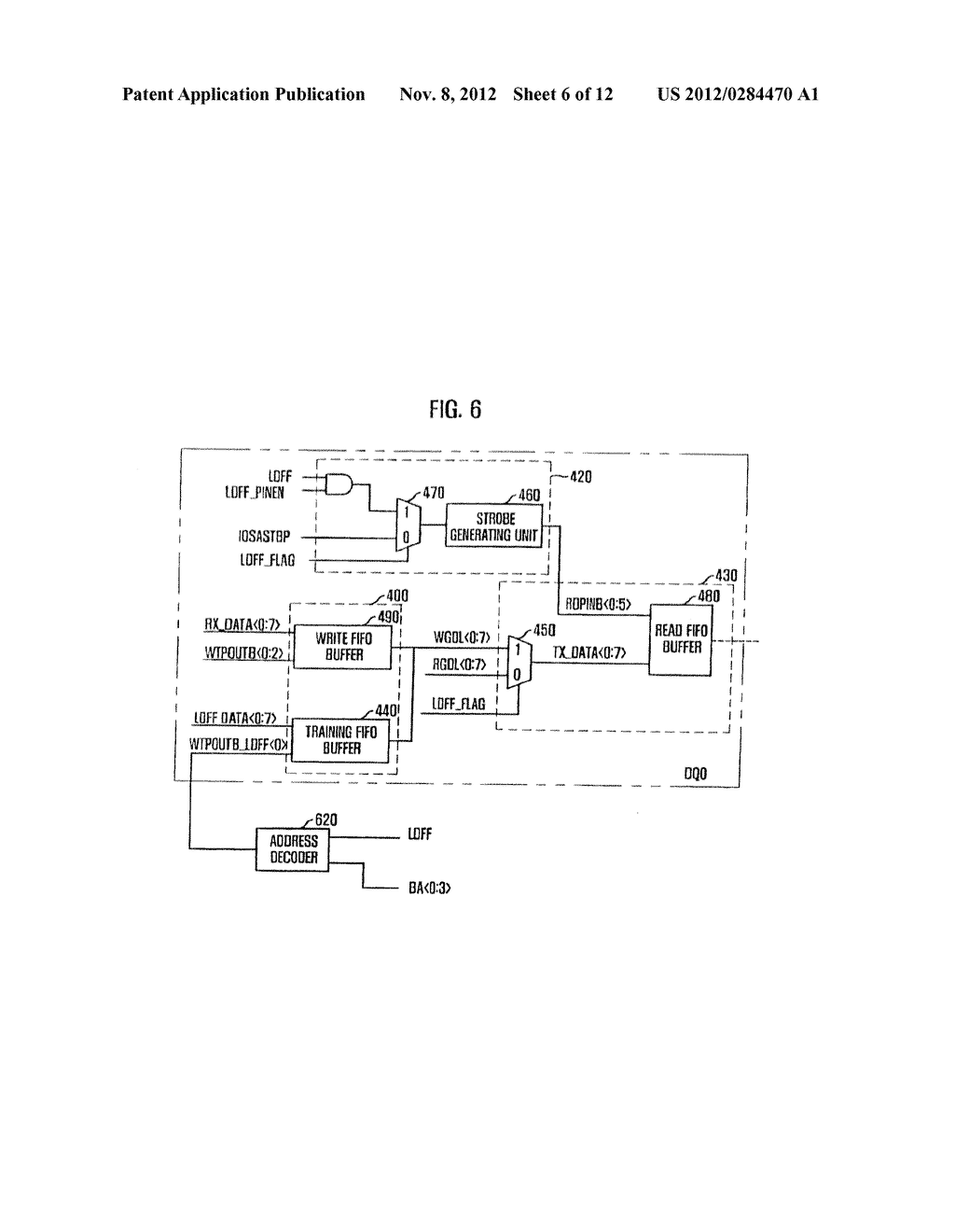 SEMICONDUCTOR MEMORY DEVICE WITH HIGH-SPEED DATA TRANSMISSION CAPABILITY,     SYSTEM HAVING THE SAME, AND METHOD FOR OPERATING THE SAME - diagram, schematic, and image 07
