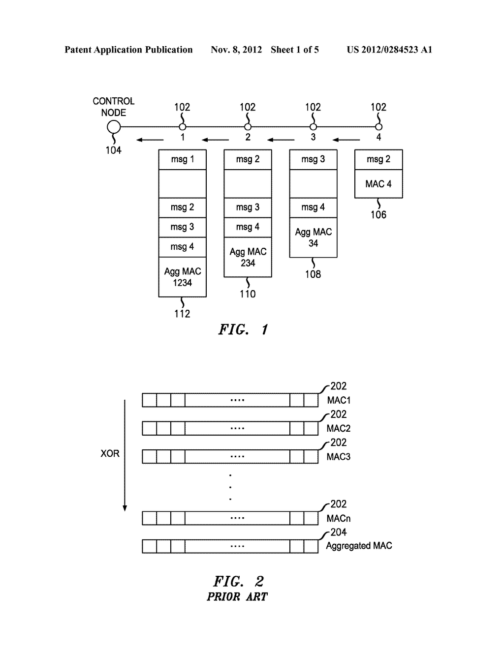 MAC Aggregation Resilient To Denial-Of-Service Attacks For Use In A     Multi-Node Data Network - diagram, schematic, and image 02