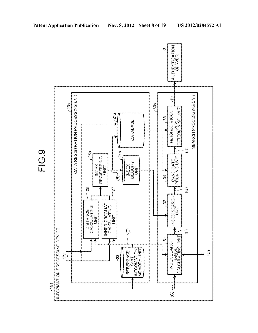 INFORMATION PROCESSING DEVICE, INFORMATION PROCESSING SYSTEM AND SEARCH     METHOD - diagram, schematic, and image 09