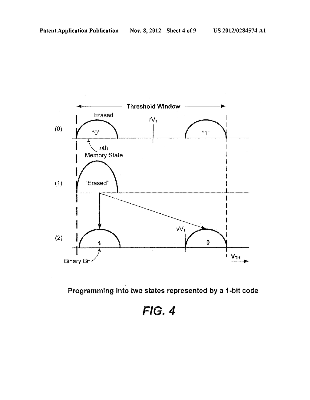 Non-Volatile Memory and Method Having Efficient On-Chip Block-Copying with     Controlled Error Rate - diagram, schematic, and image 05