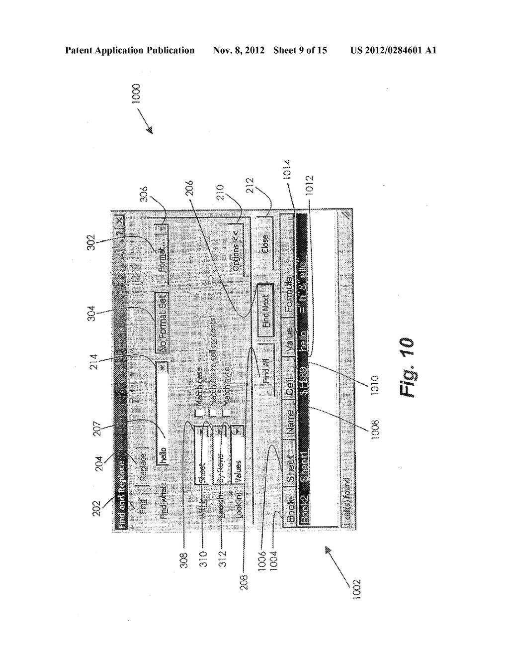 Enhanced Find and Replace for Electronic Documents - diagram, schematic, and image 10