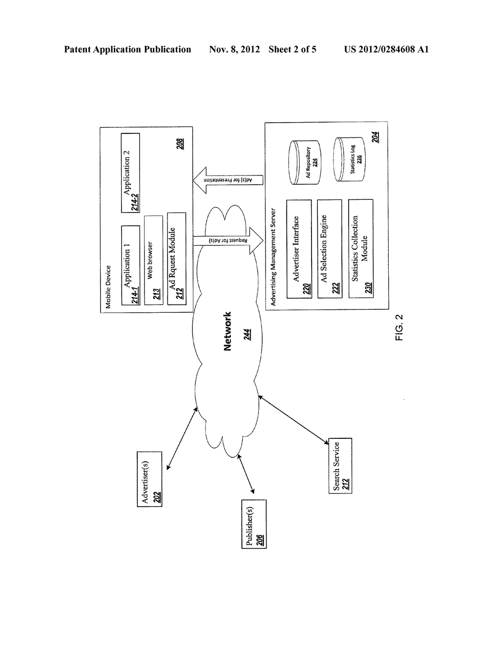 OPTIMIZED DISPLAY OF THE AD LANDING PAGE - diagram, schematic, and image 03