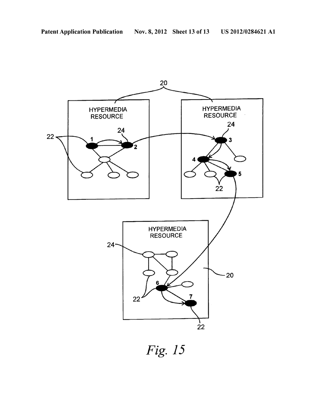 SYSTEM AND METHOD FOR CREATING AND NAVIGATING A LINEAR HYPERMEDIA RESOURCE     PROGRAM - diagram, schematic, and image 14