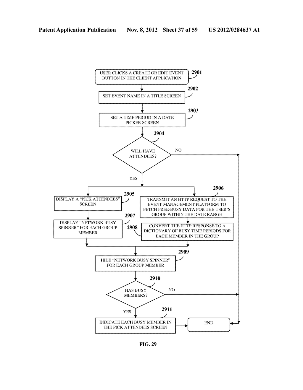 Unified Virtual Group Calendar System - diagram, schematic, and image 38