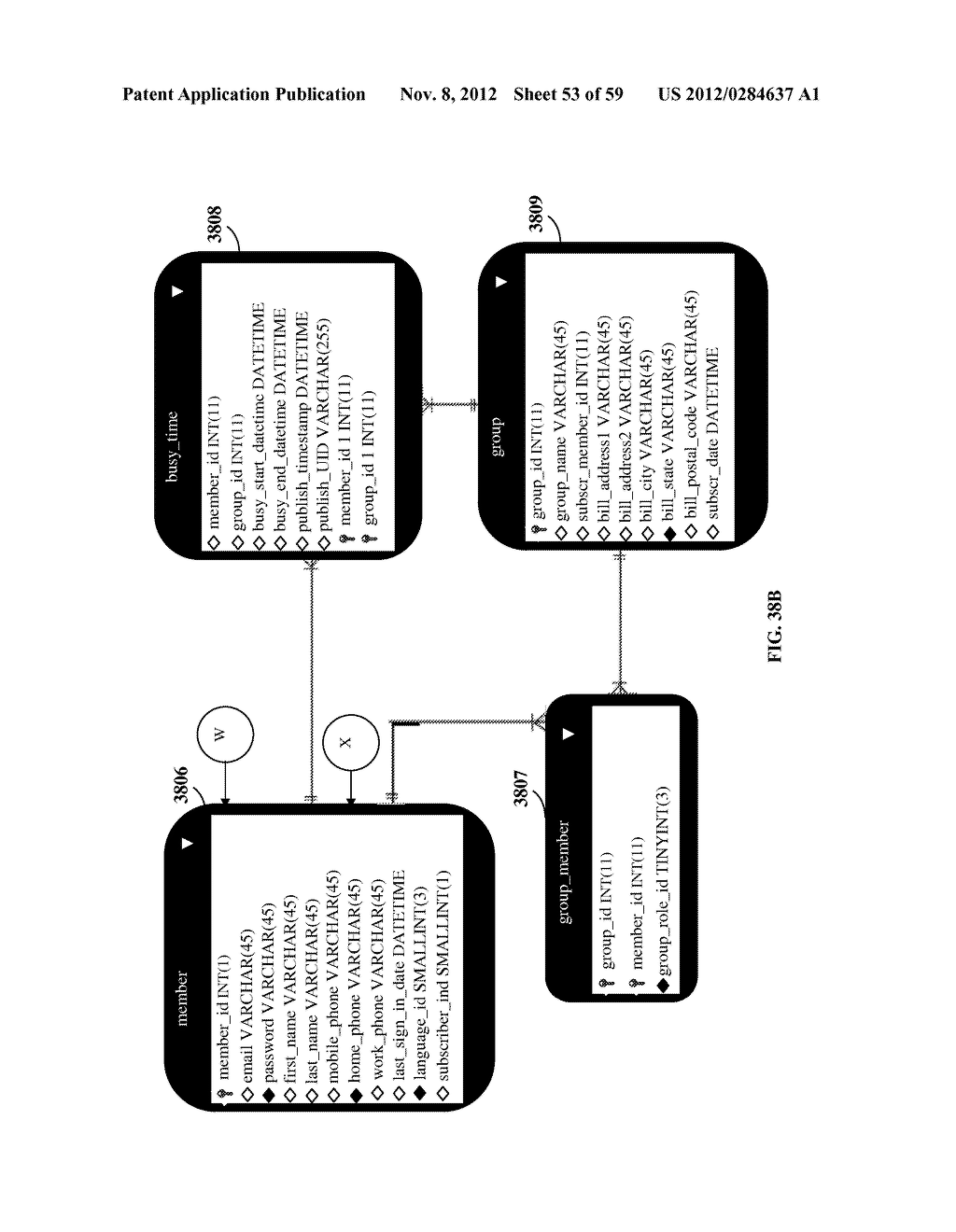 Unified Virtual Group Calendar System - diagram, schematic, and image 54