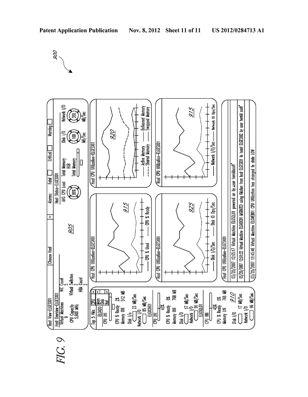 SYSTEMS AND METHODS FOR ANALYZING PERFORMANCE OF VIRTUAL ENVIRONMENTS - diagram, schematic, and image 12