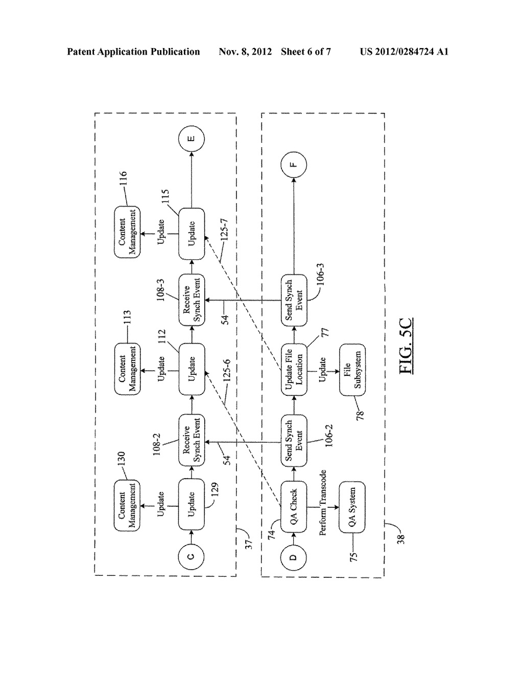 SYNCHRONIZATION OF WORKFLOWS IN A VIDEO FILE WORKFLOW SYSTEM - diagram, schematic, and image 07