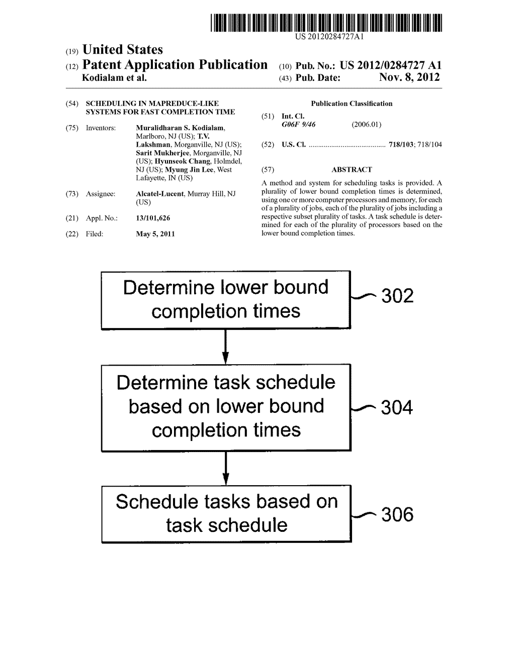 Scheduling in Mapreduce-Like Systems for Fast Completion Time - diagram, schematic, and image 01