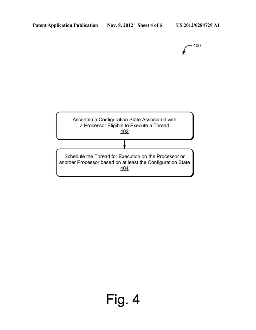 PROCESSOR STATE-BASED THREAD SCHEDULING - diagram, schematic, and image 05