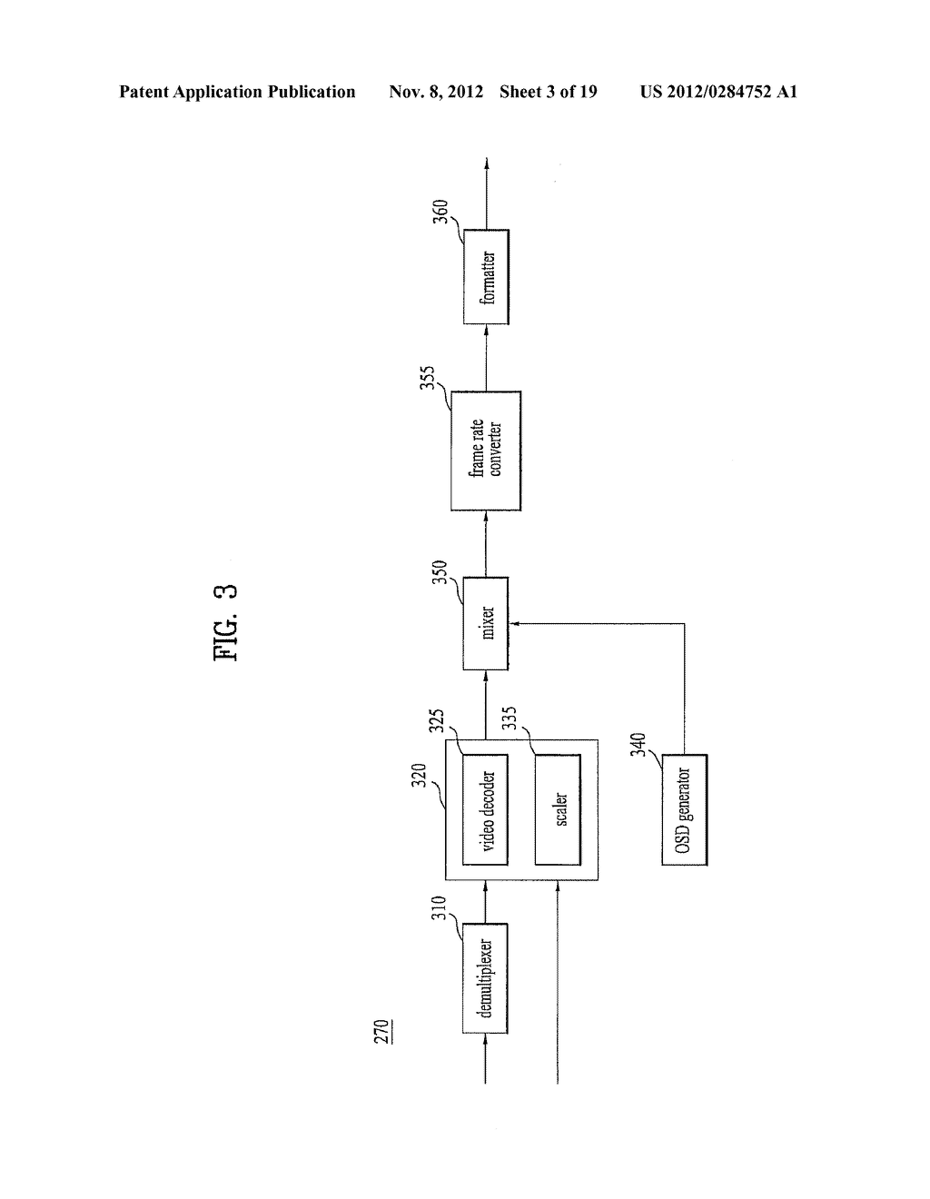 APPARATUS AND METHOD FOR CONTROLLING DISPLAY OF INFORMATION ON A     TELEVISION - diagram, schematic, and image 04