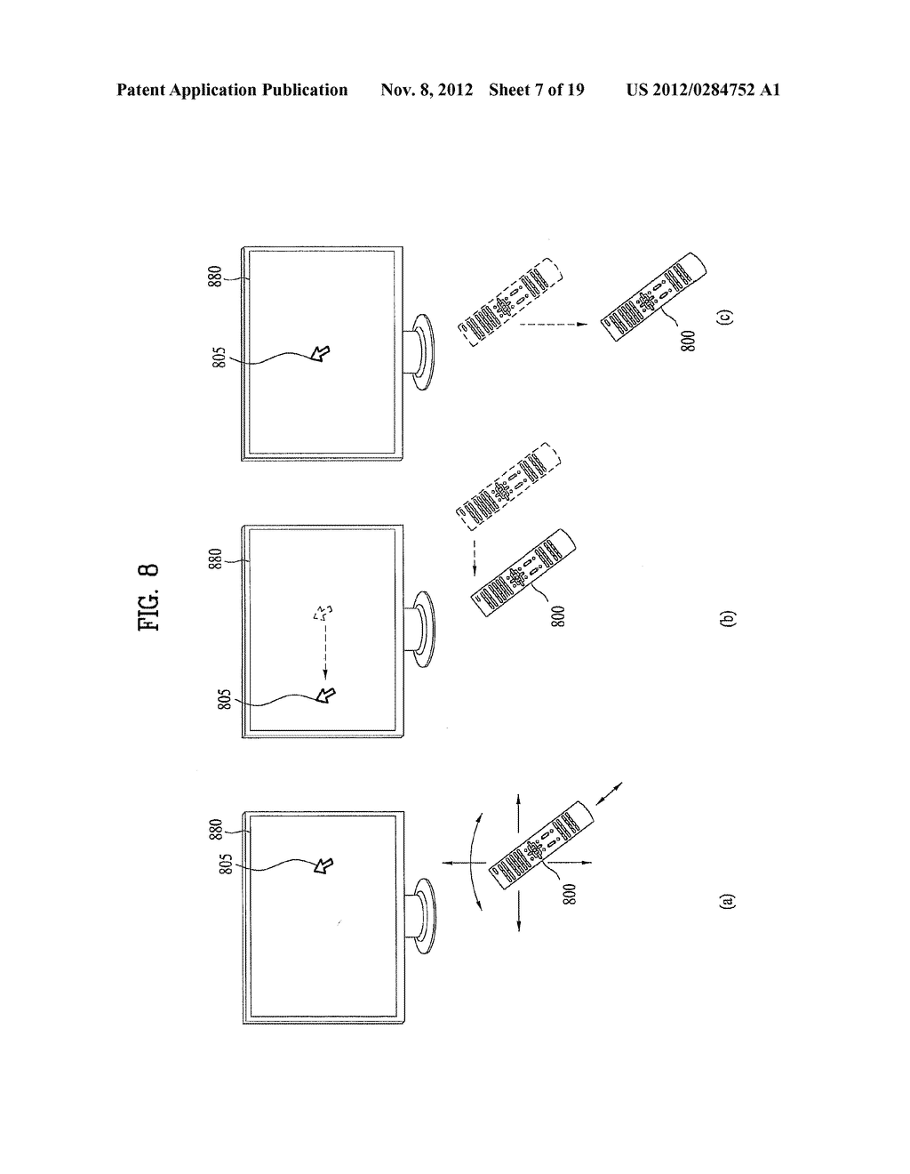 APPARATUS AND METHOD FOR CONTROLLING DISPLAY OF INFORMATION ON A     TELEVISION - diagram, schematic, and image 08