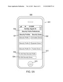 ELECTRONIC DEVICES HAVING ADAPTIVE SECURITY PROFILES AND METHODS FOR     SELECTING THE SAME diagram and image