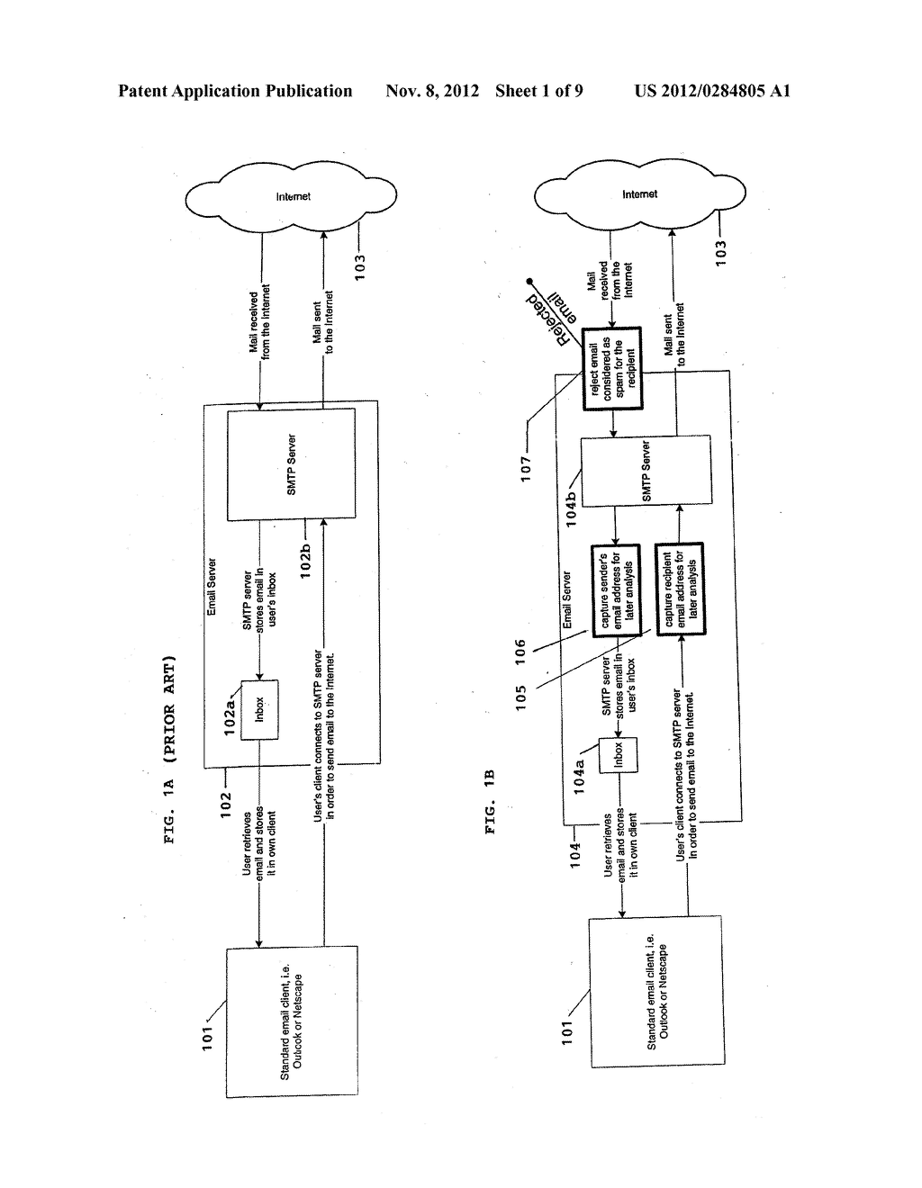 SYSTEM FOR ELIMINATING UNAUTHORIZED ELECTRONIC MAIL - diagram, schematic, and image 02