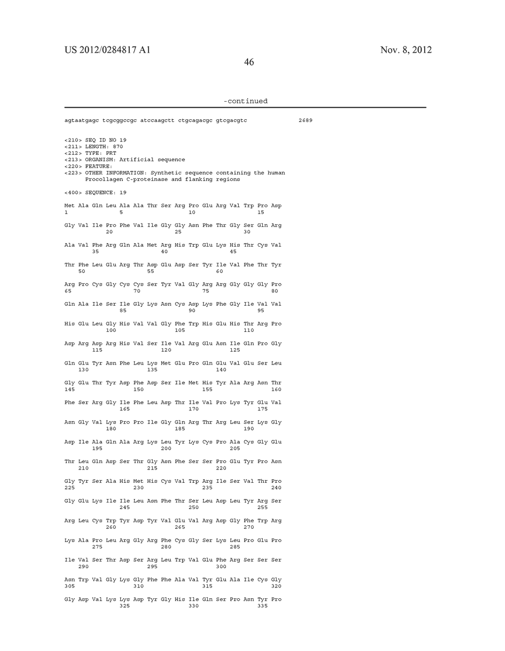 COLLAGEN PRODUCING PLANTS AND METHODS OF GENERATING AND USING SAME - diagram, schematic, and image 57