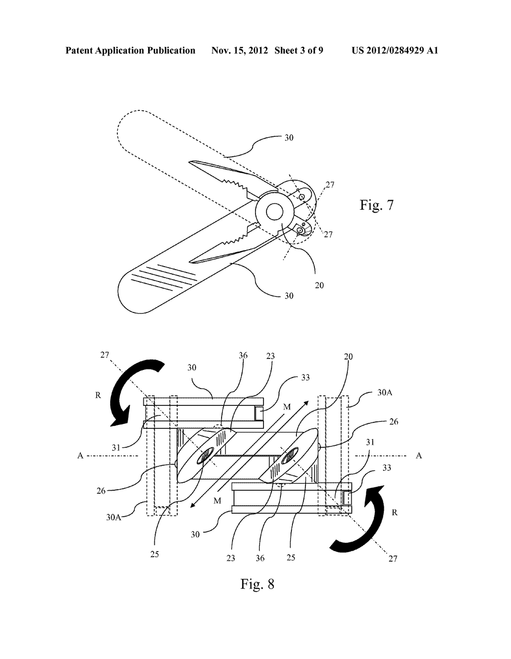 Combination Folding Tool and Method of Handle Deployment - diagram, schematic, and image 04