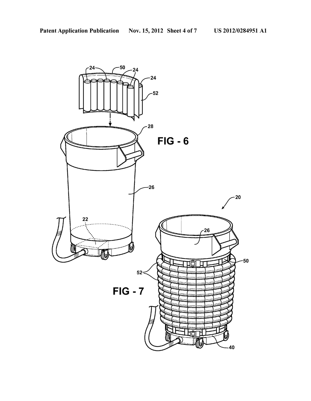 PORTABLE CLEANING ASSEMBLY WITH WASTE CONTAINER AND ANTI TIP-OVER     PROTECTION - diagram, schematic, and image 05