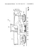 Positioning Arrangement For Fitting An Interchangeable Milling Assembly Of     A Road-Building Machine diagram and image