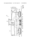 Positioning Arrangement For Fitting An Interchangeable Milling Assembly Of     A Road-Building Machine diagram and image