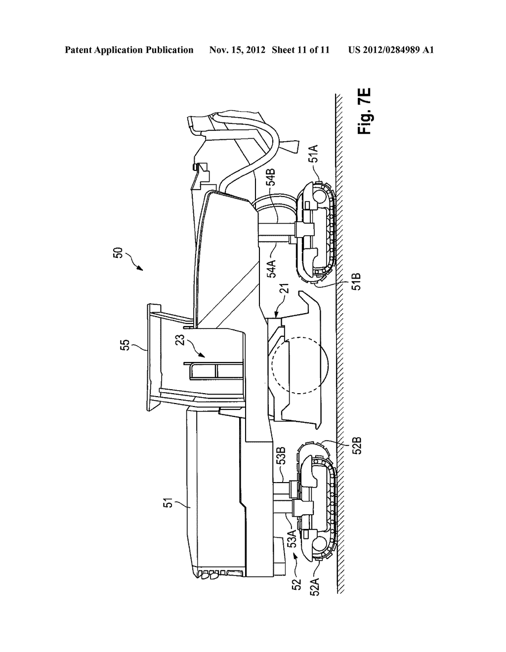 Positioning Arrangement For Fitting An Interchangeable Milling Assembly Of     A Road-Building Machine - diagram, schematic, and image 12