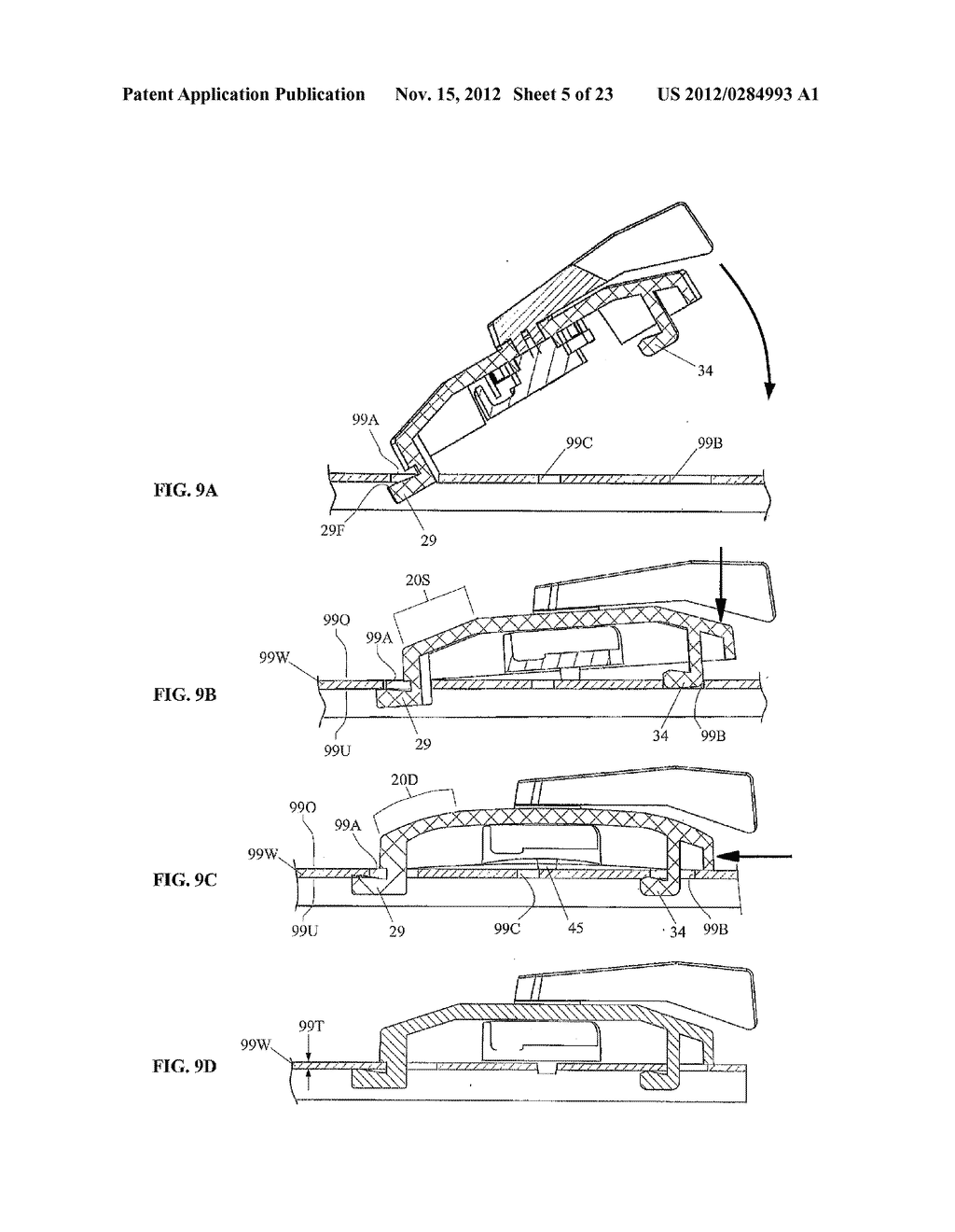 Screwless Sash Lock for Metal and Plastic Window Sashes and the Like - diagram, schematic, and image 06