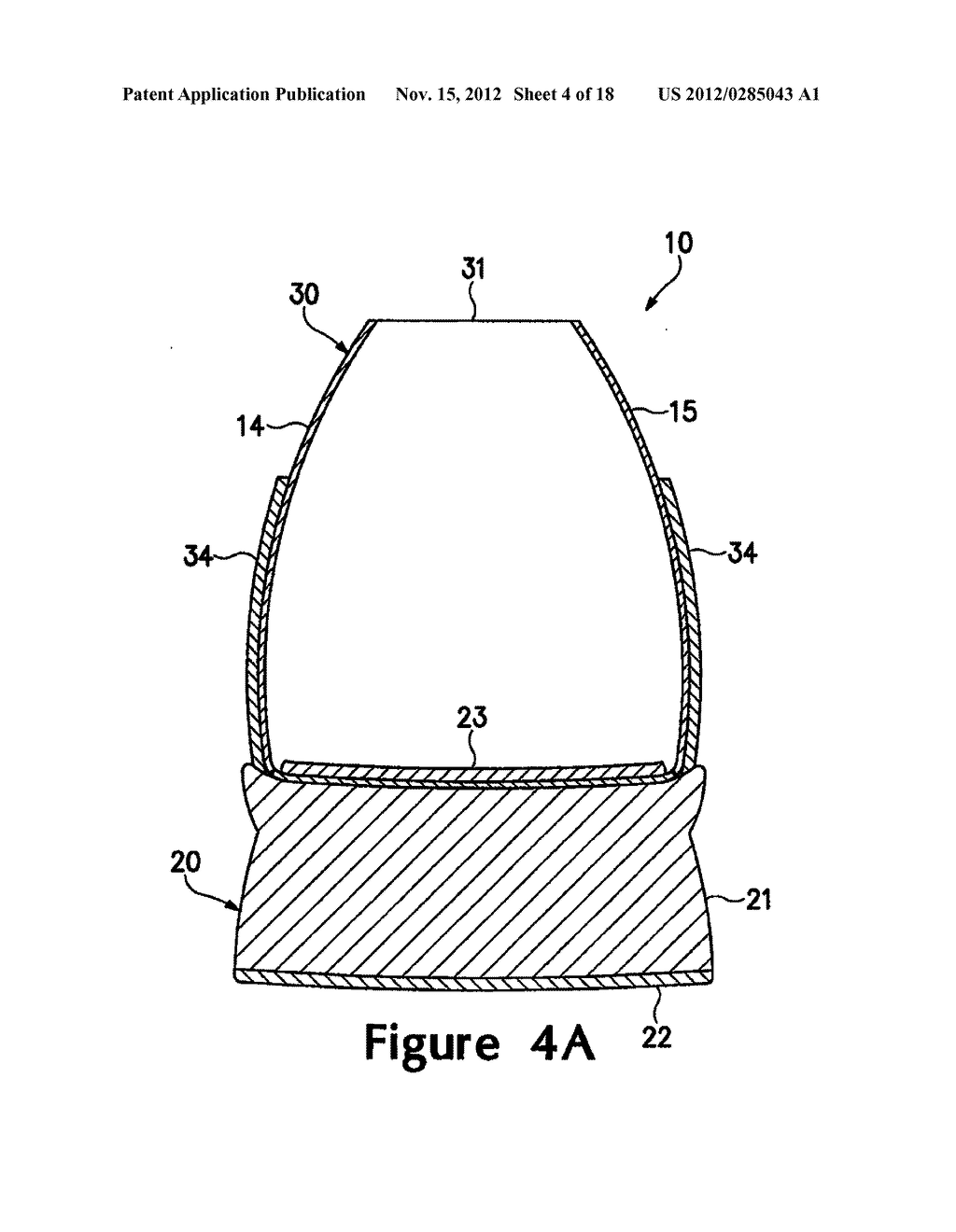 ARTICLE OF FOOTWEAR HAVING A FLAT KNIT UPPER CONSTRUCTION OR OTHER UPPER     CONSTRUCTION - diagram, schematic, and image 05