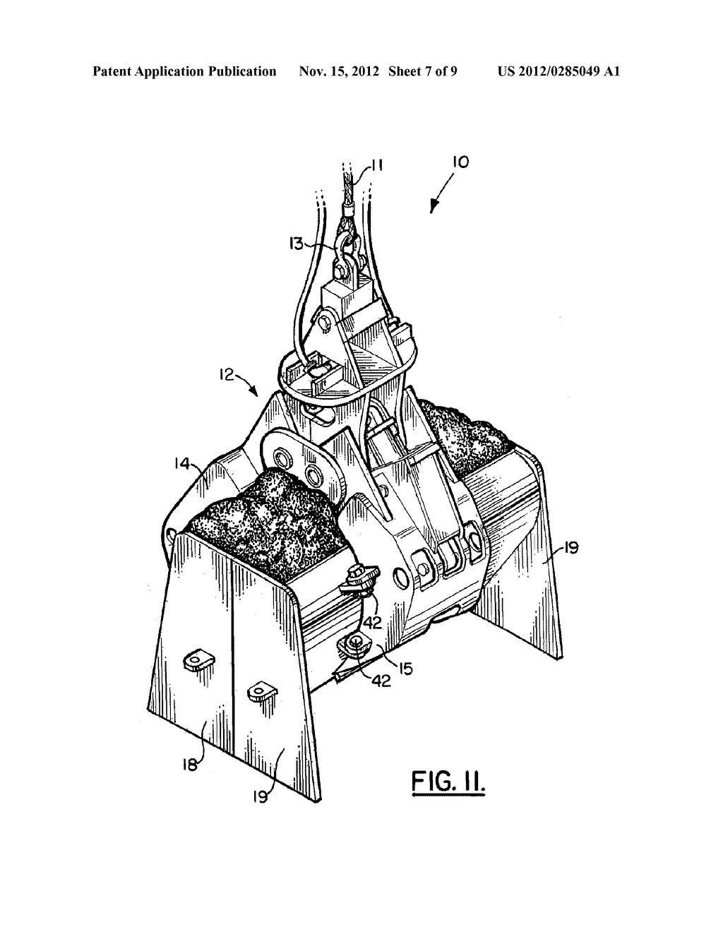 HYDRAULIC BUCKET APPARATUS - diagram, schematic, and image 08