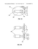 APPARATUS FOR HOUSING ARTIFICIAL FEATURES, A MAGNETIZED ARTIFICIAL FEATURE     MADE FROM ELASTOMERIC GEL, AND IMPROVED INTERNAL MAGNETS FOR USE IN     ARTIFICIAL FEATURES diagram and image