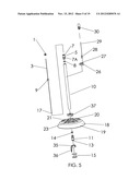 Demagnetically activated ice fishing indicator apparatus diagram and image