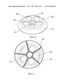 Demagnetically activated ice fishing indicator apparatus diagram and image