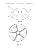 Demagnetically activated ice fishing indicator apparatus diagram and image