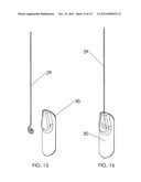 Demagnetically activated ice fishing indicator apparatus diagram and image