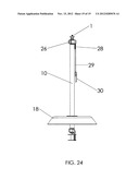 Demagnetically activated ice fishing indicator apparatus diagram and image