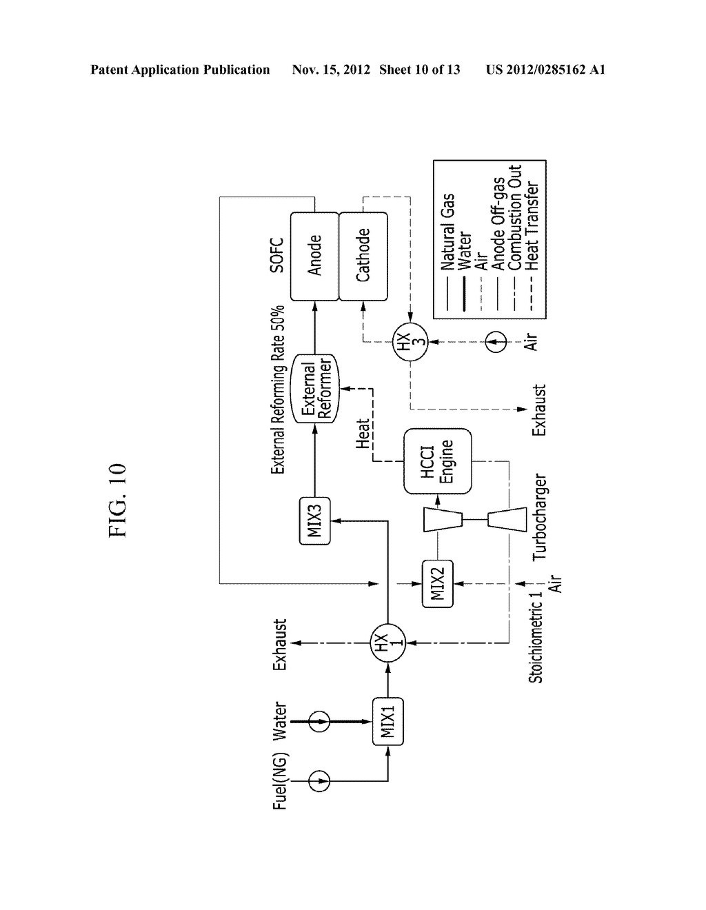 FUEL CELL-ENGINE HYBRID SYSTEM - diagram, schematic, and image 11