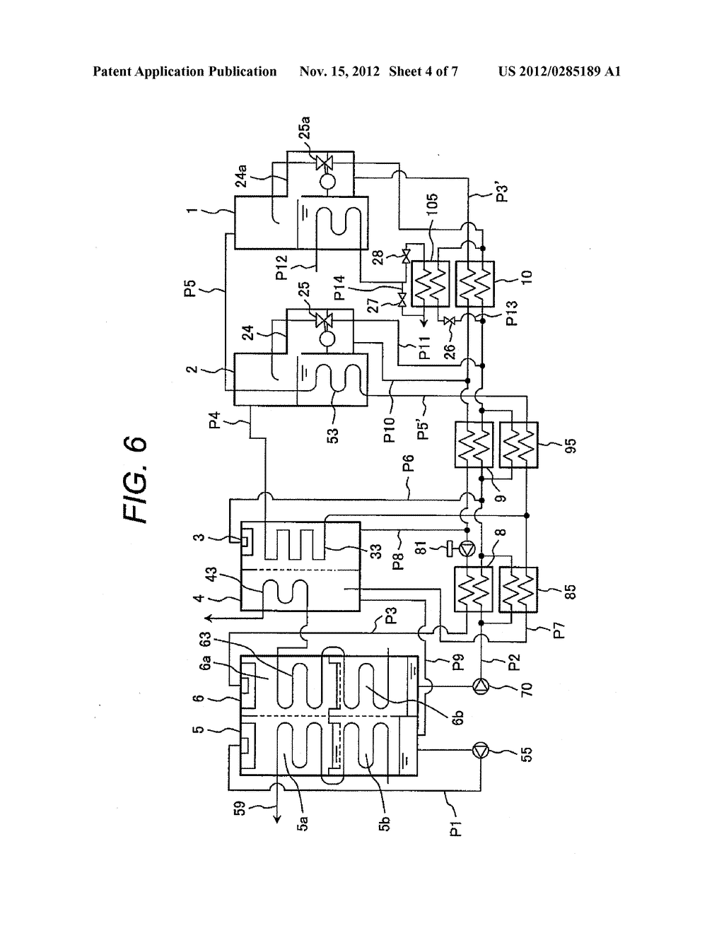 SUNLIGHT HEAT UTILIZED STEAM ABSORPTION CHILLER AND SUNLIGHT HEAT     UTILIZATION SYSTEM - diagram, schematic, and image 05