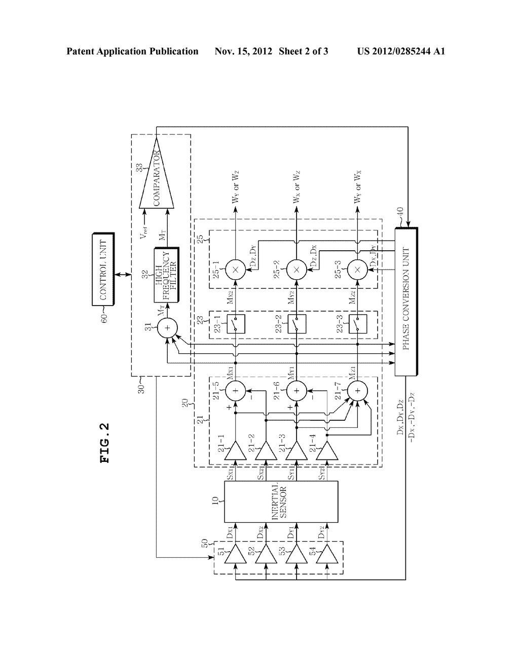 APPARATUS AND METHOD FOR DRIVING INERTIAL SENSOR - diagram, schematic, and image 03