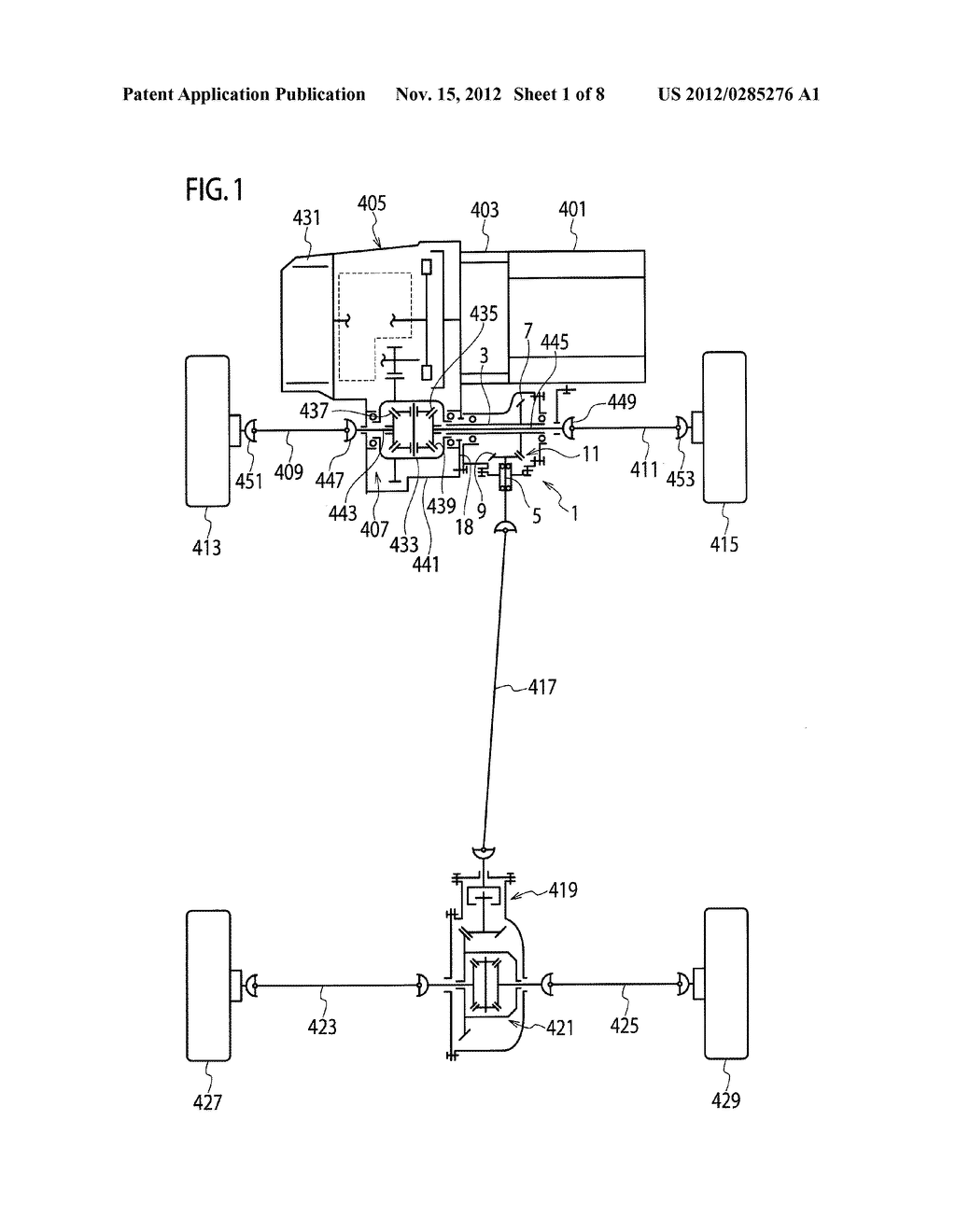 POWER TAKEOFF UNIT FOR AUTOMOBILE - diagram, schematic, and image 02