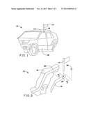 FLAG MOUNTING DEVICE FOR A VEHICLE VENT VISOR diagram and image