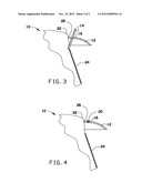 FLAG MOUNTING DEVICE FOR A VEHICLE VENT VISOR diagram and image